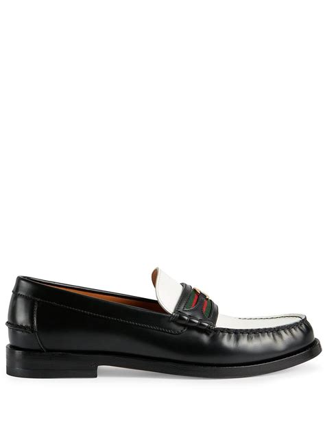 ssense gucci loafers|Gucci loafers.